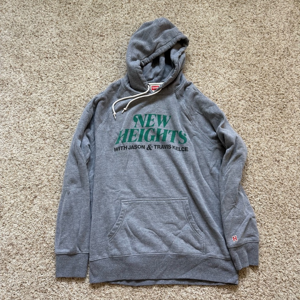 HOMAGE Men’s New Heights Gray Hoodie